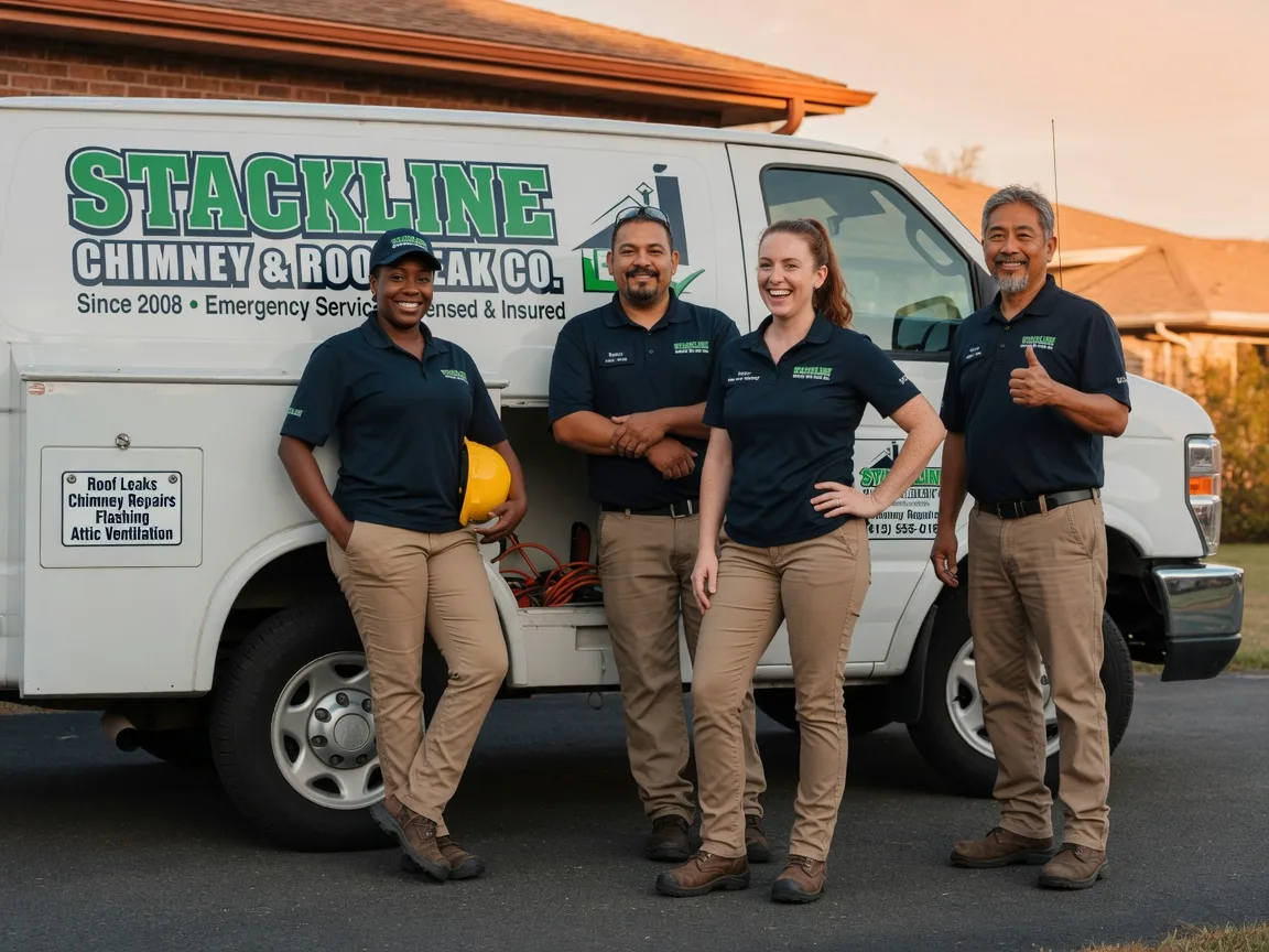 Chimney flashing repair company in Tennyson, TX